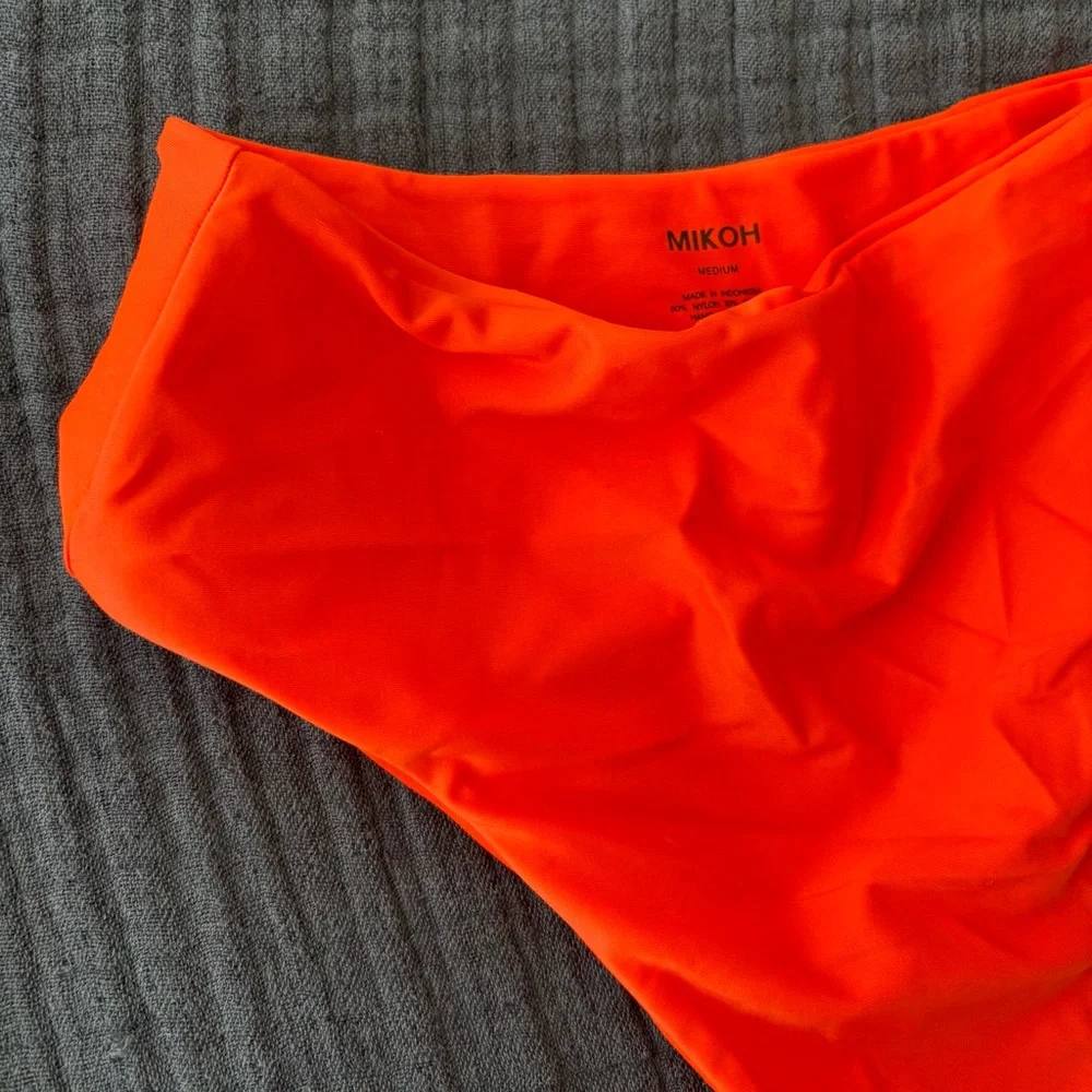 MIKOH Swimsuit Waikui High Waist Bikini Bottom